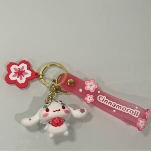 CINNAMOROLL KEYCHAIN SAKURA EDITION